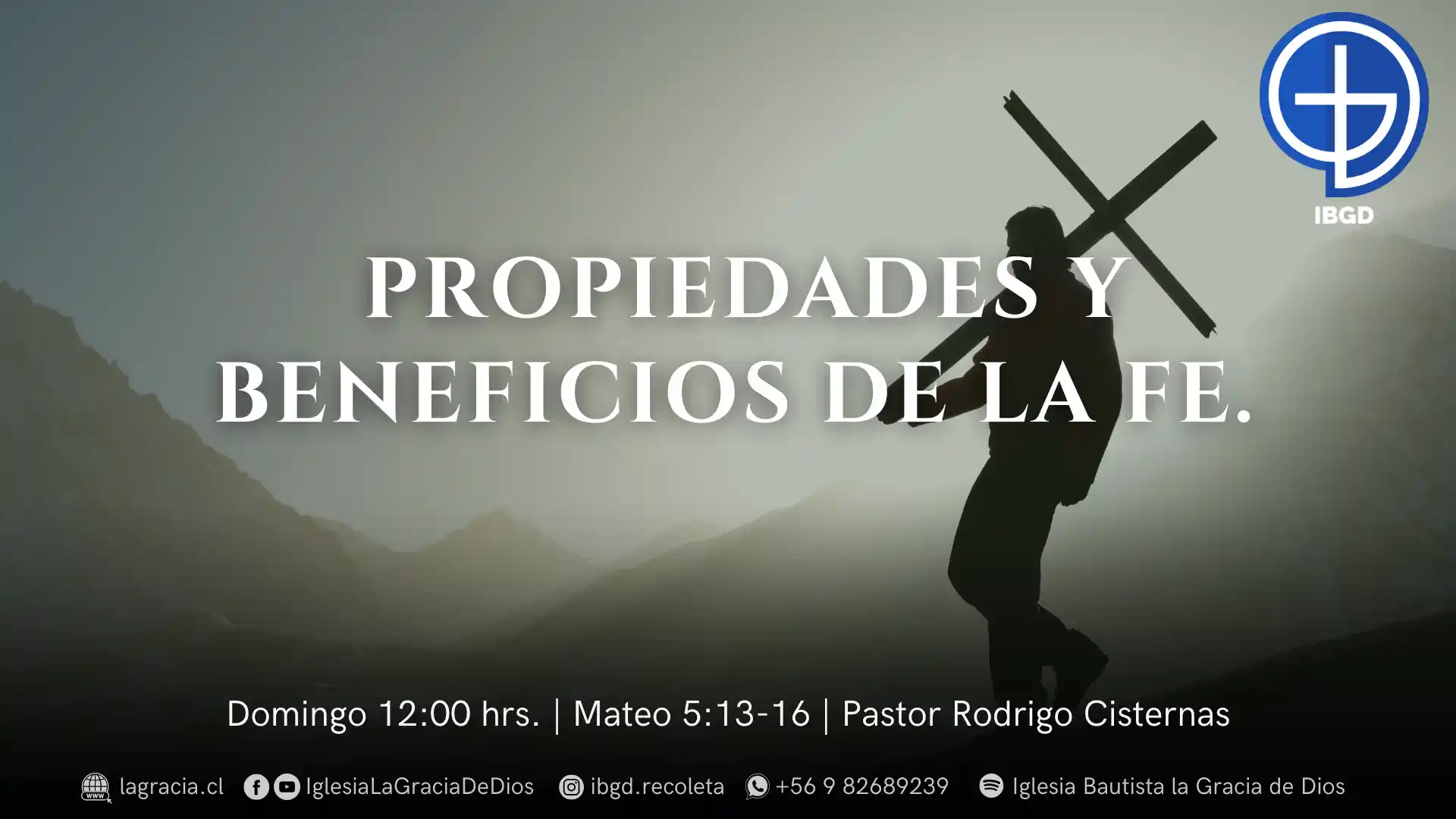 Propiedades y beneficios de la fe | Mateo 5:13-16 | Pastor Rodrigo ...